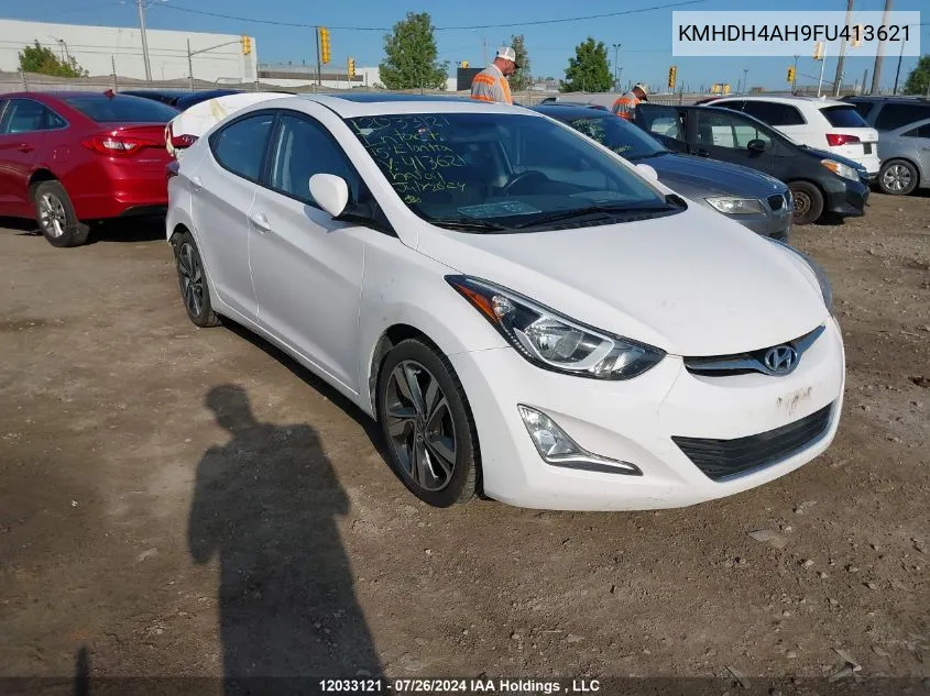 KMHDH4AH9FU413621 2015 Hyundai Elantra