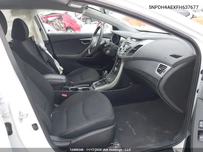 5NPDH4AEXFH637677 2015 Hyundai Elantra Gl