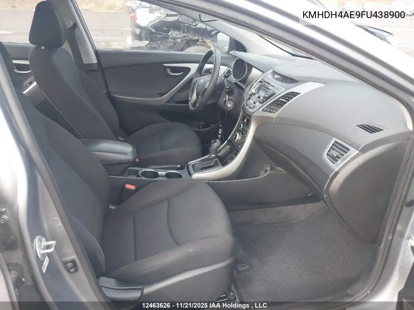 KMHDH4AE9FU438900 2015 Hyundai Elantra Sport Appearance
