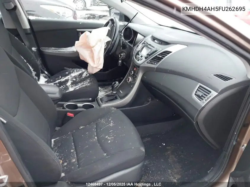 KMHDH4AH5FU262695 2015 Hyundai Elantra