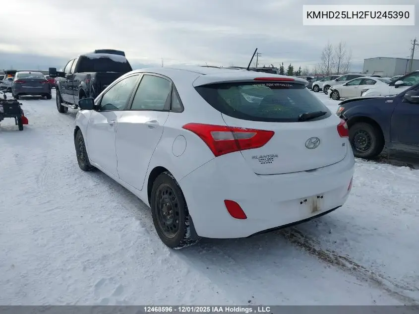 KMHD25LH2FU245390 2015 Hyundai Elantra Gt Gl