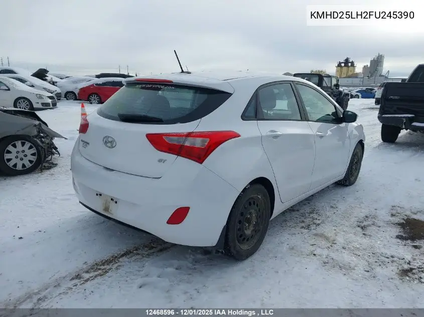 KMHD25LH2FU245390 2015 Hyundai Elantra Gt Gl