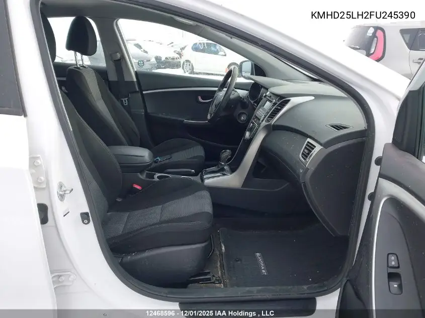 KMHD25LH2FU245390 2015 Hyundai Elantra Gt Gl