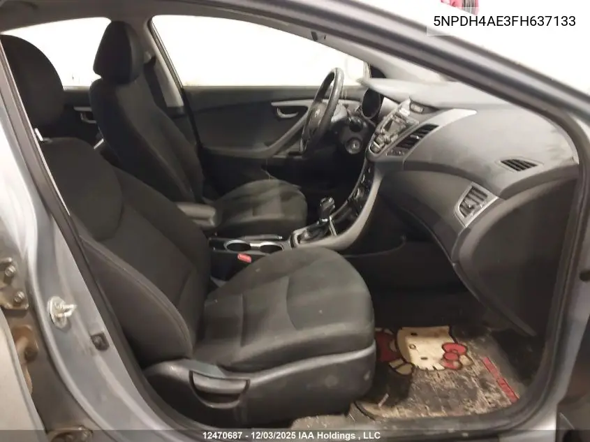 5NPDH4AE3FH637133 2015 Hyundai Elantra Gl