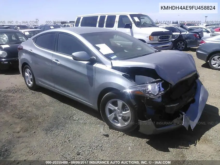 KMHDH4AE9FU458824 2015 Hyundai Elantra Se (Ulsan Plant)