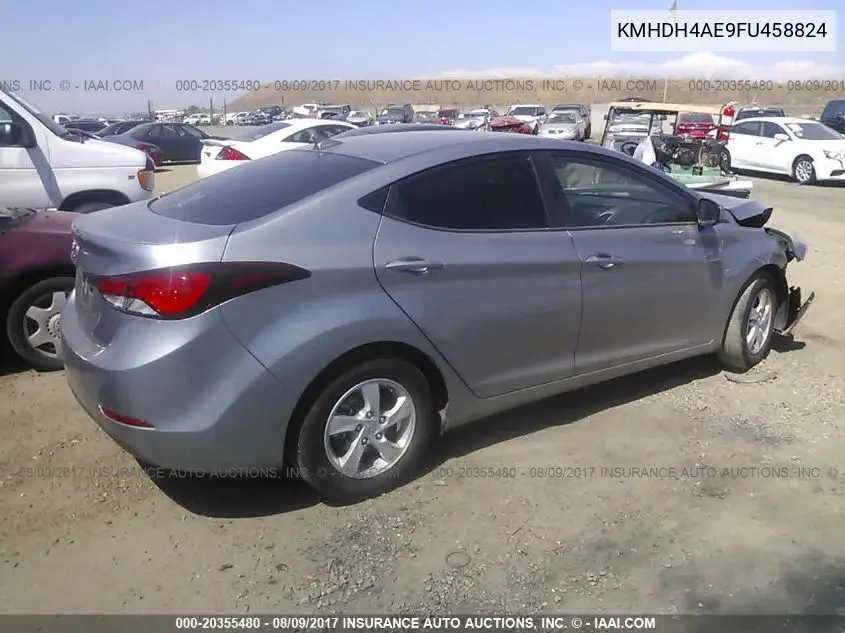 KMHDH4AE9FU458824 2015 Hyundai Elantra Se (Ulsan Plant)