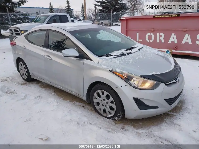 5NPDH4AE2FH552798 2015 Hyundai Elantra Se/Sport/Limited