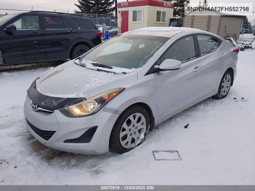5NPDH4AE2FH552798 2015 Hyundai Elantra Se/Sport/Limited