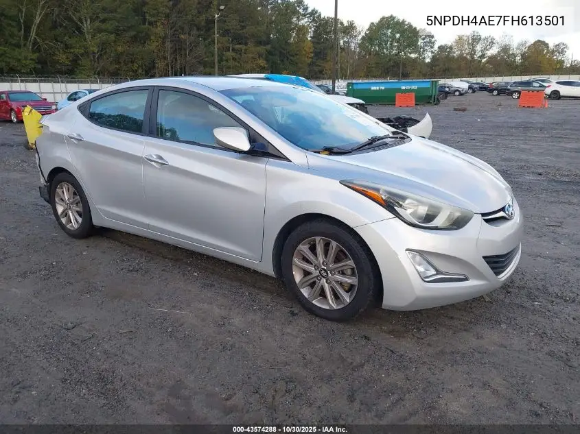 5NPDH4AE7FH613501 2015 Hyundai Elantra Se