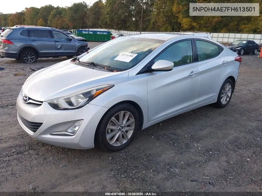 5NPDH4AE7FH613501 2015 Hyundai Elantra Se