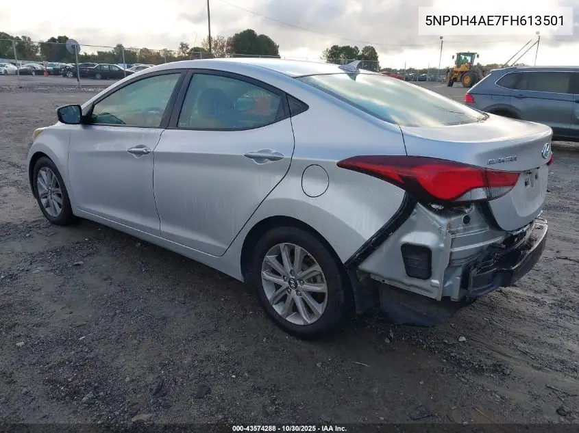 5NPDH4AE7FH613501 2015 Hyundai Elantra Se
