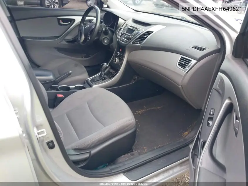 5NPDH4AEXFH649621 2015 Hyundai Elantra Se