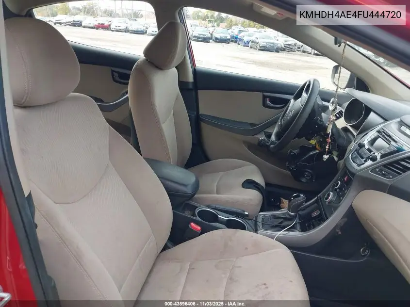 KMHDH4AE4FU444720 2015 Hyundai Elantra Se