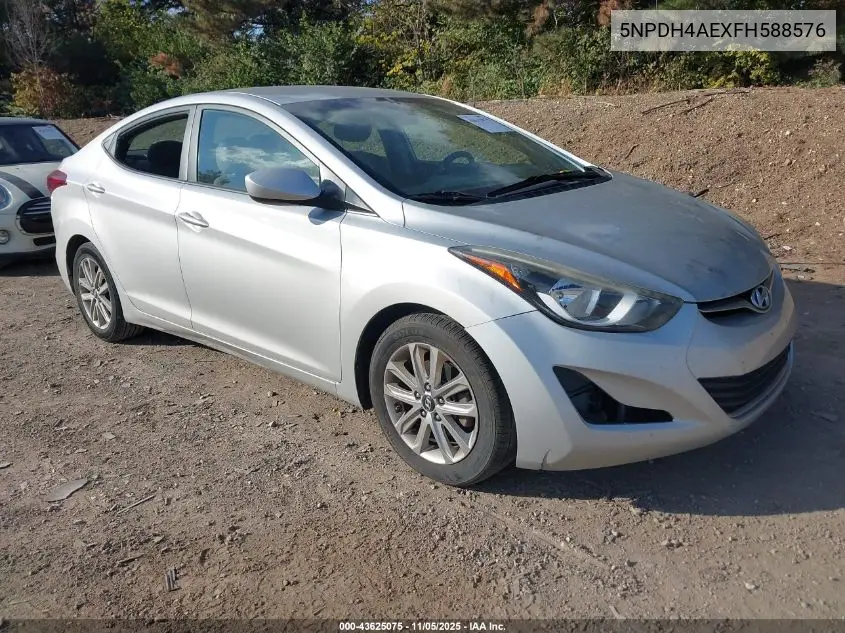 5NPDH4AEXFH588576 2015 Hyundai Elantra Se