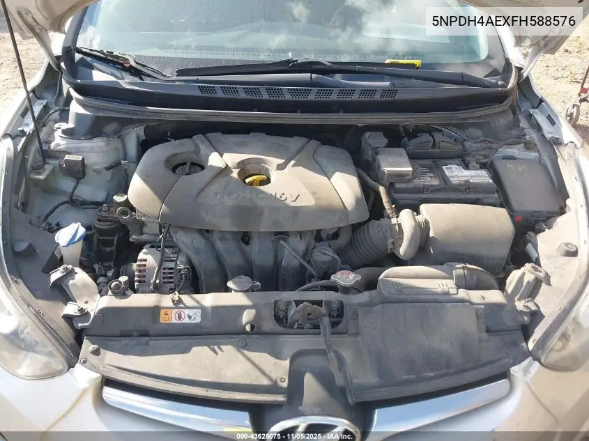 5NPDH4AEXFH588576 2015 Hyundai Elantra Se
