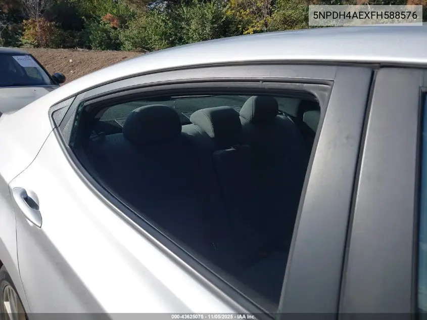 5NPDH4AEXFH588576 2015 Hyundai Elantra Se
