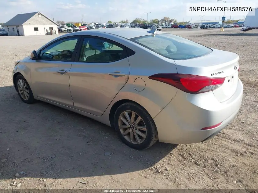 5NPDH4AEXFH588576 2015 Hyundai Elantra Se