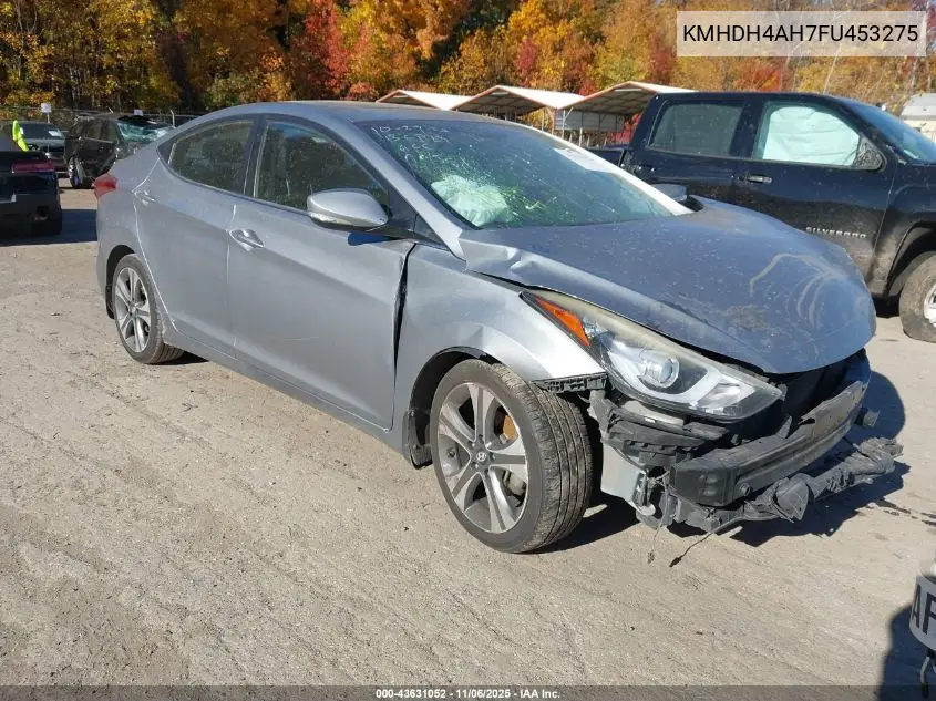 KMHDH4AH7FU453275 2015 Hyundai Elantra Sport