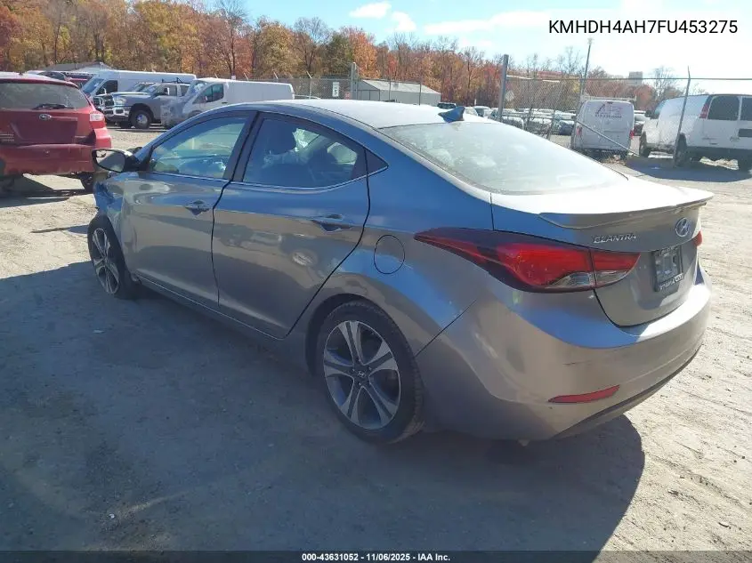 KMHDH4AH7FU453275 2015 Hyundai Elantra Sport