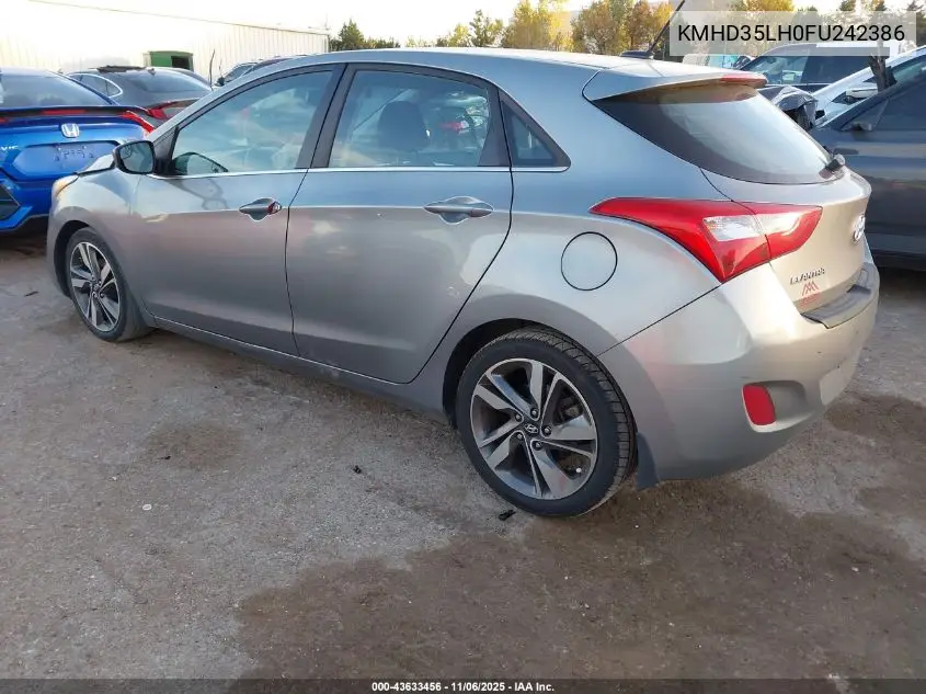 KMHD35LH0FU242386 2015 Hyundai Elantra Gt