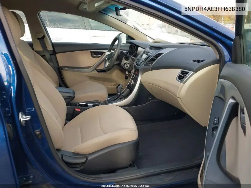 5NPDH4AE3FH638380 2015 Hyundai Elantra Se