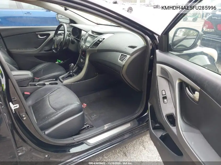 KMHDH4AE5FU285996 2015 Hyundai Elantra Limited