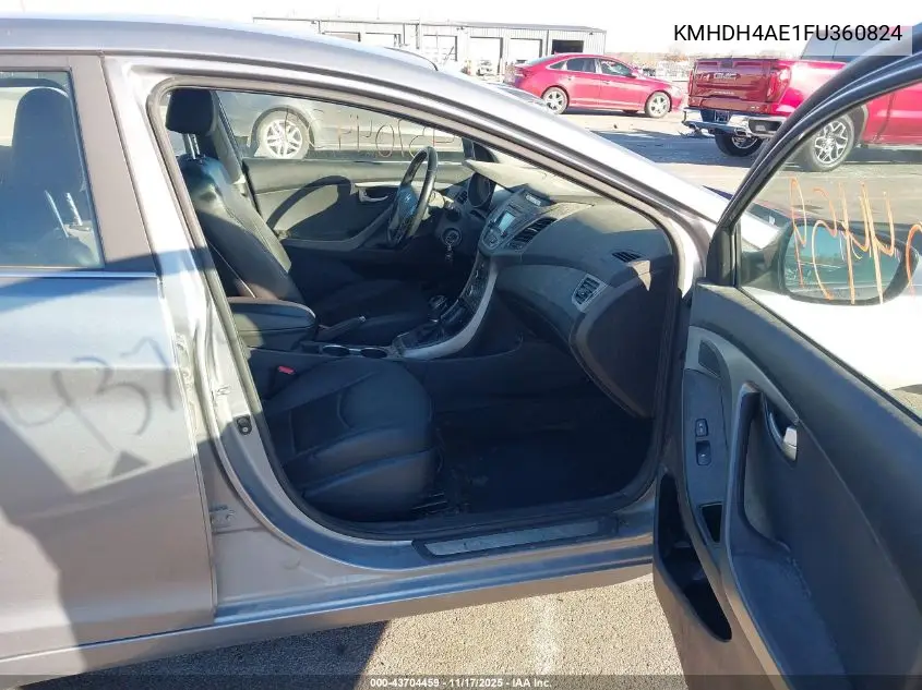 KMHDH4AE1FU360824 2015 Hyundai Elantra Limited