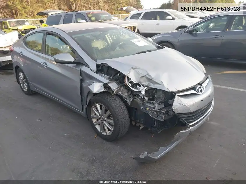 5NPDH4AE2FH613728 2015 Hyundai Elantra Se