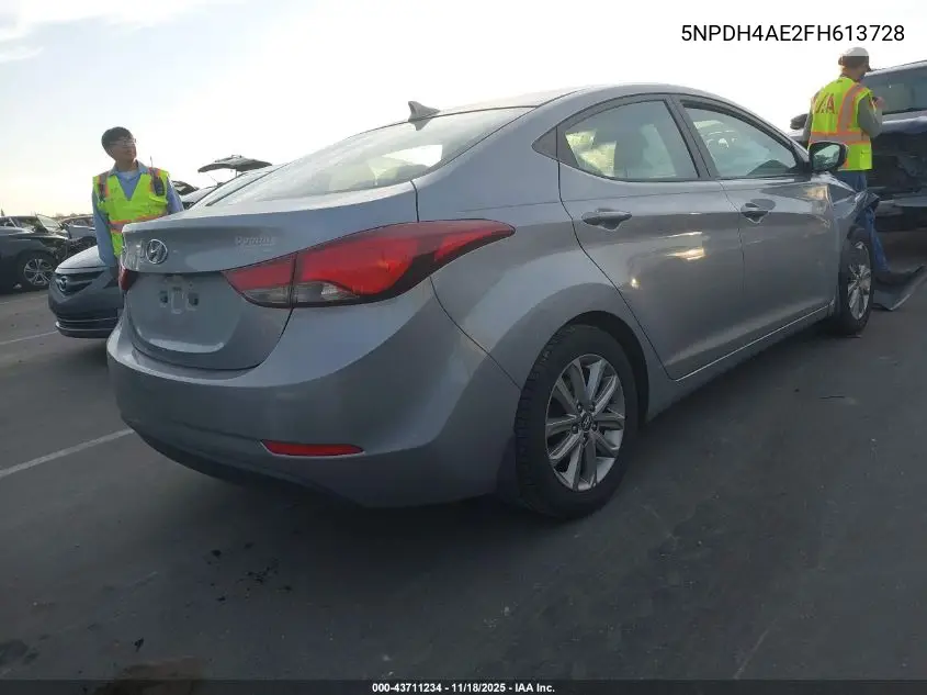 5NPDH4AE2FH613728 2015 Hyundai Elantra Se