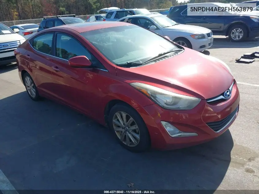 5NPDH4AE2FH563879 2015 Hyundai Elantra Se