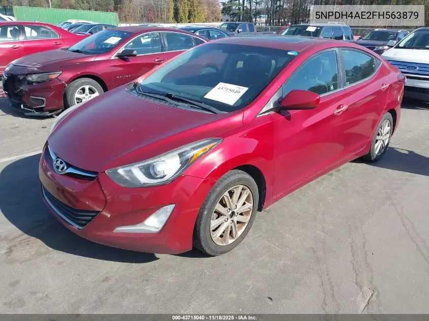 5NPDH4AE2FH563879 2015 Hyundai Elantra Se