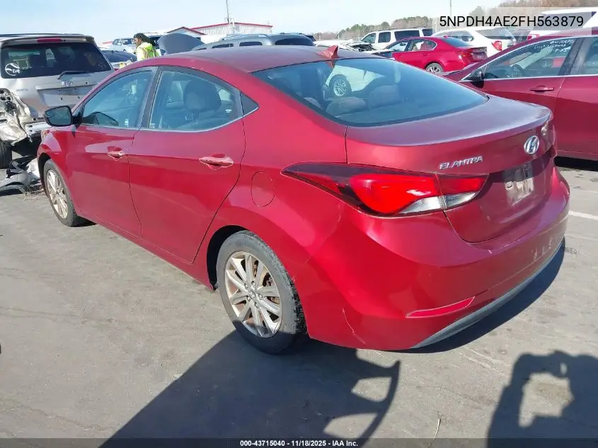 5NPDH4AE2FH563879 2015 Hyundai Elantra Se
