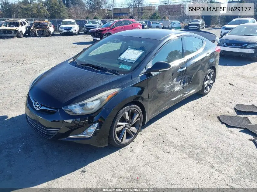 5NPDH4AE5FH629177 2015 Hyundai Elantra Limited