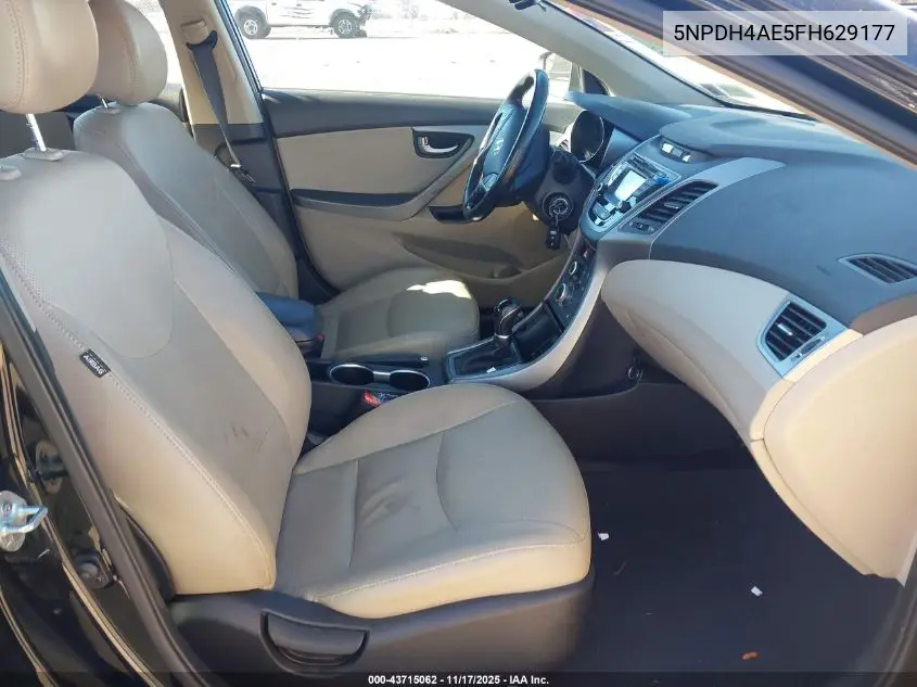 5NPDH4AE5FH629177 2015 Hyundai Elantra Limited