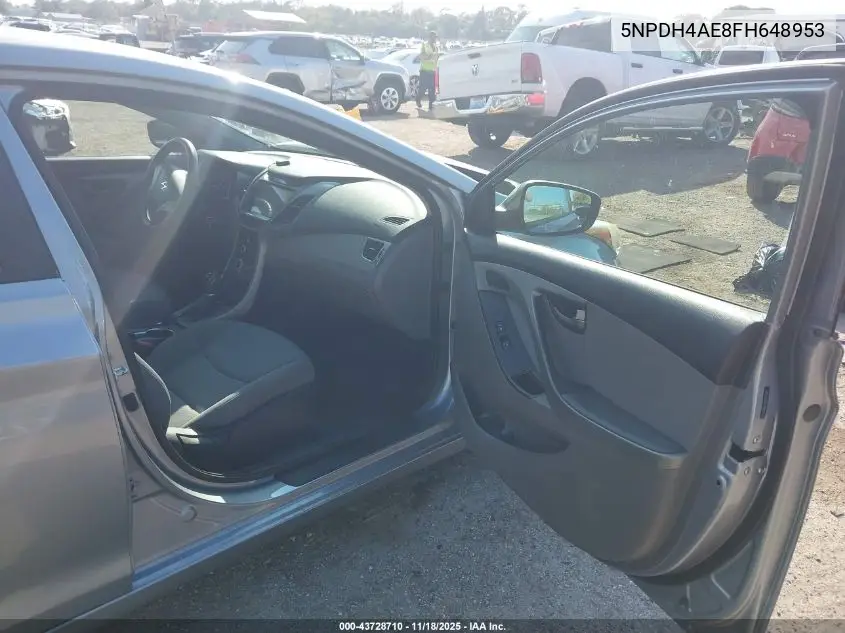 5NPDH4AE8FH648953 2015 Hyundai Elantra Se