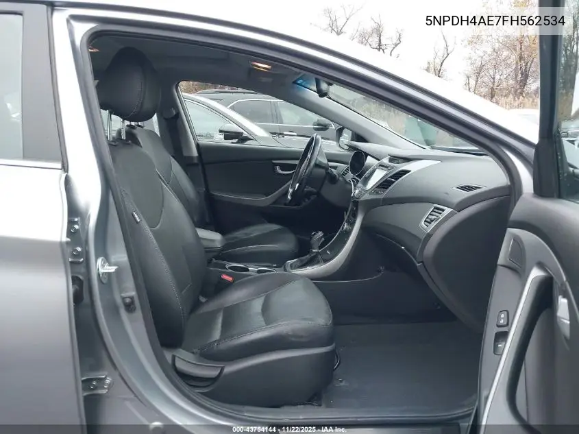 5NPDH4AE7FH562534 2015 Hyundai Elantra Limited
