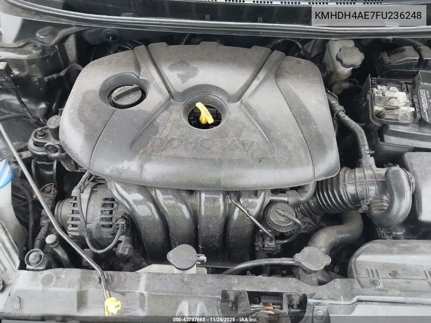 KMHDH4AE7FU236248 2015 Hyundai Elantra Se