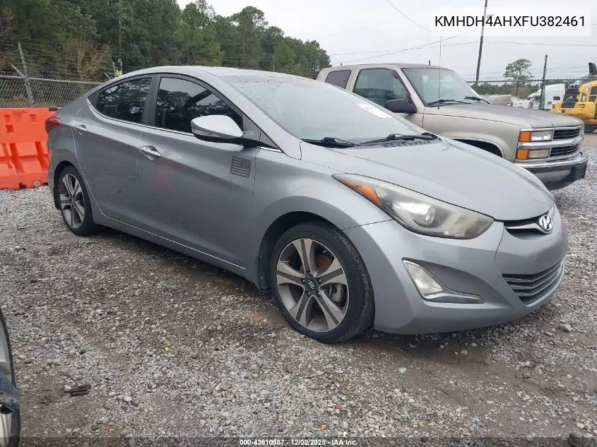 KMHDH4AHXFU382461 2015 Hyundai Elantra Sport