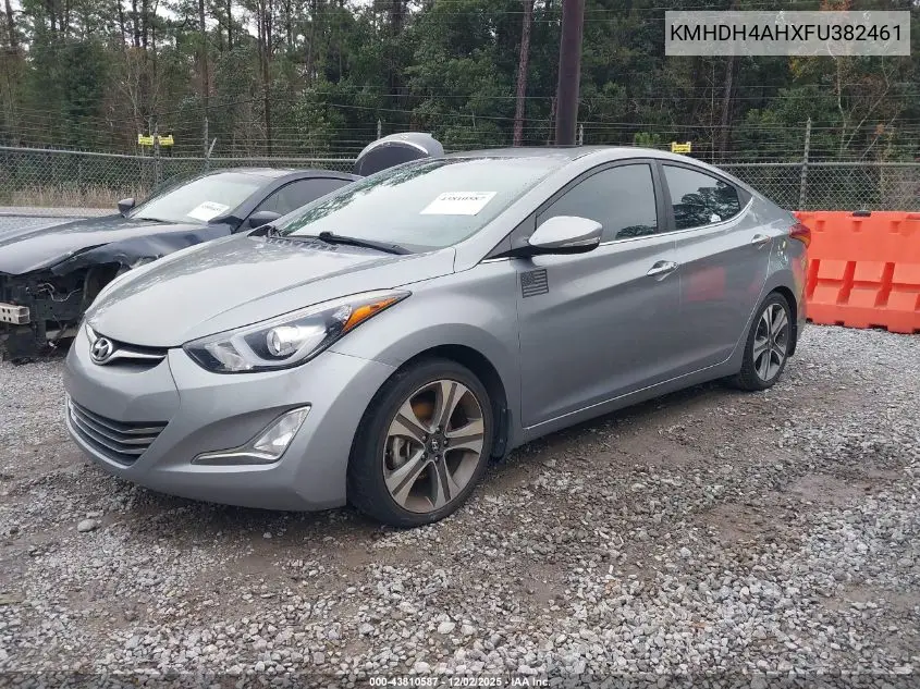 KMHDH4AHXFU382461 2015 Hyundai Elantra Sport
