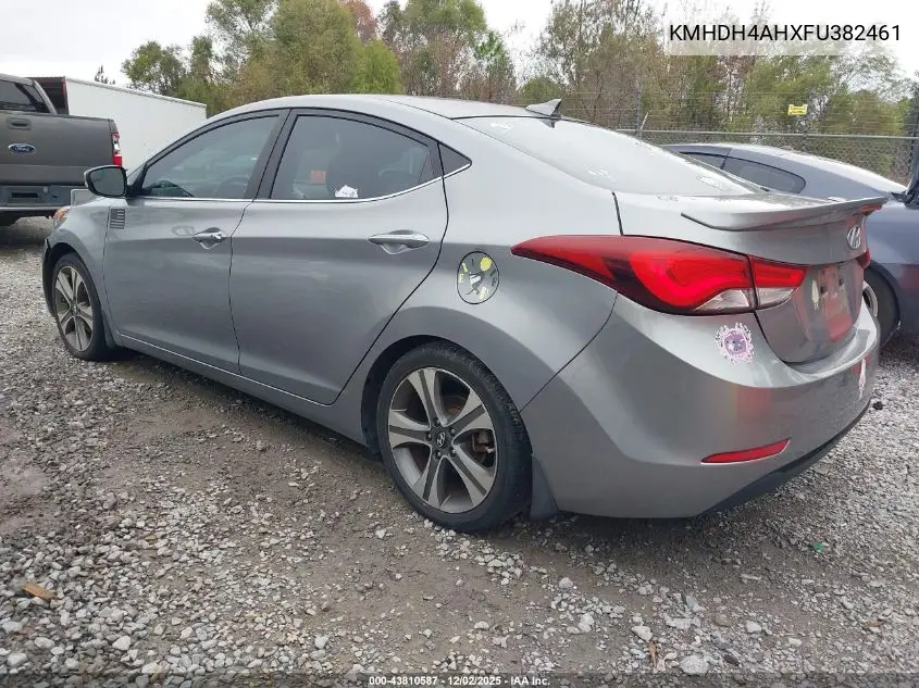 KMHDH4AHXFU382461 2015 Hyundai Elantra Sport