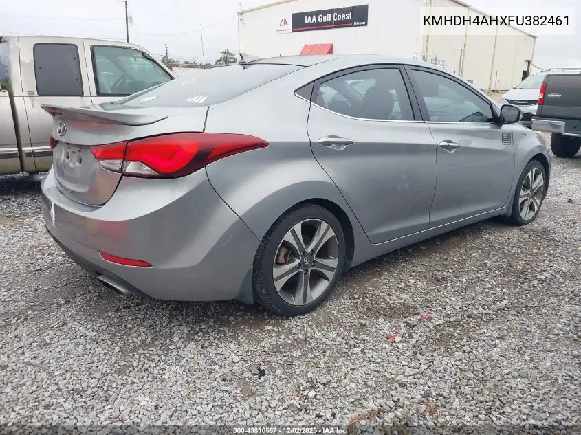 KMHDH4AHXFU382461 2015 Hyundai Elantra Sport