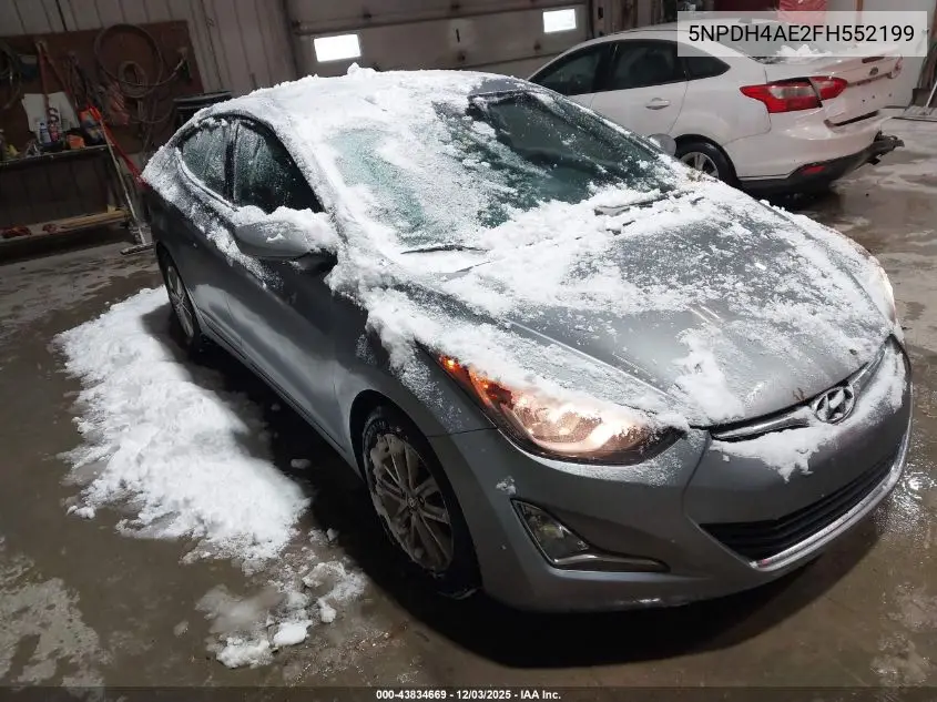 5NPDH4AE2FH552199 2015 Hyundai Elantra Se