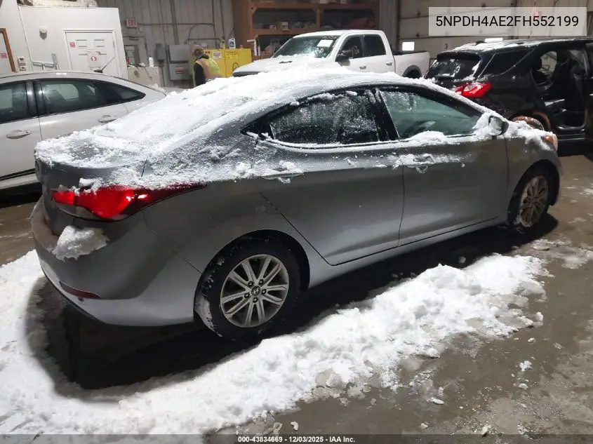 5NPDH4AE2FH552199 2015 Hyundai Elantra Se