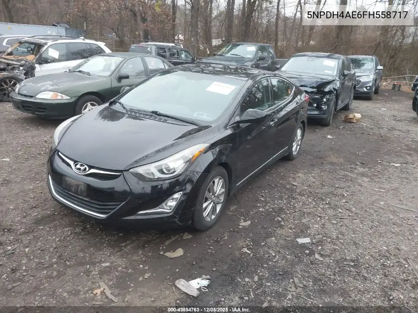 5NPDH4AE6FH558717 2015 Hyundai Elantra Se