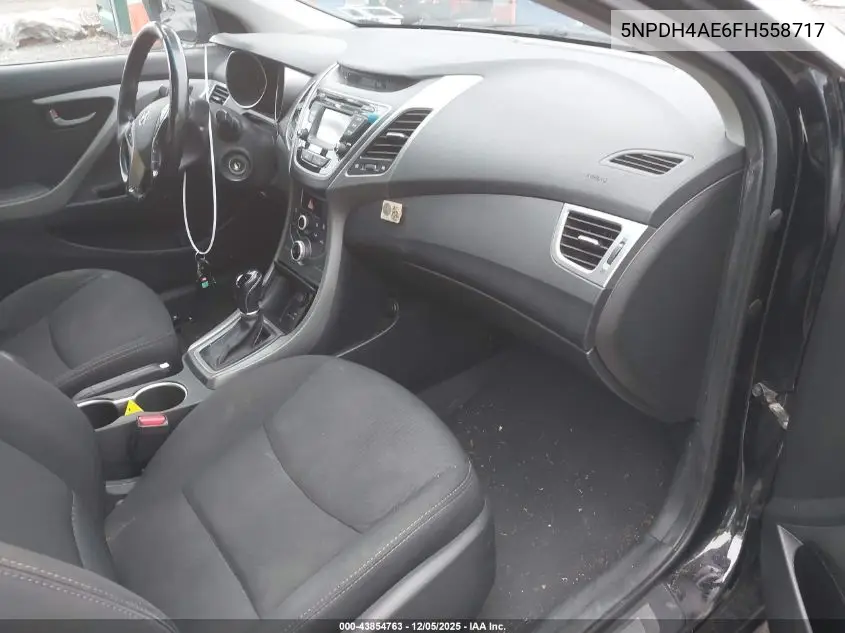 5NPDH4AE6FH558717 2015 Hyundai Elantra Se