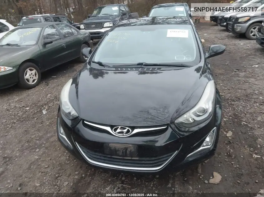 5NPDH4AE6FH558717 2015 Hyundai Elantra Se