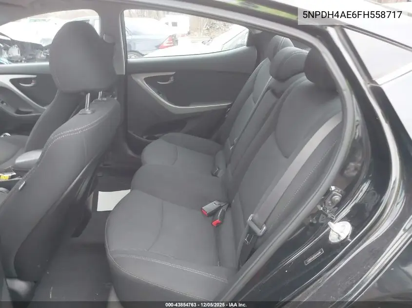 5NPDH4AE6FH558717 2015 Hyundai Elantra Se