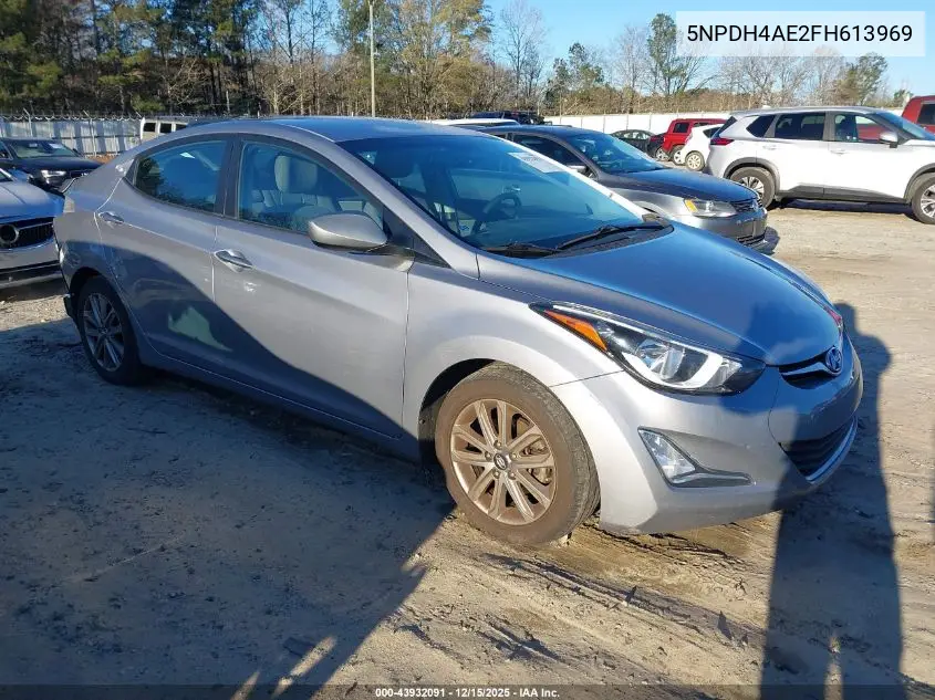 5NPDH4AE2FH613969 2015 Hyundai Elantra Se