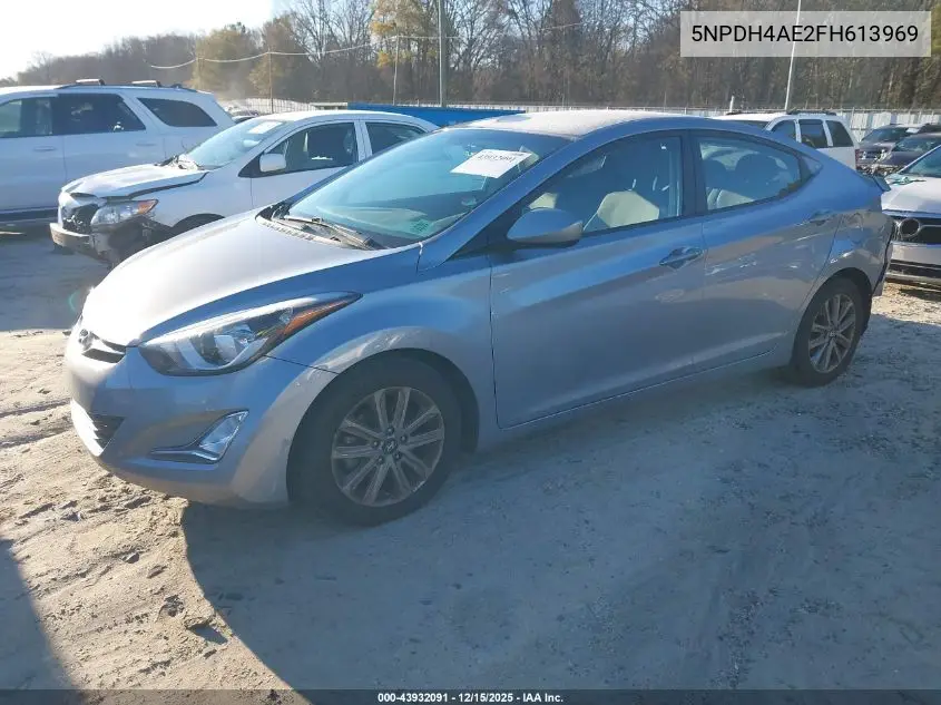 5NPDH4AE2FH613969 2015 Hyundai Elantra Se