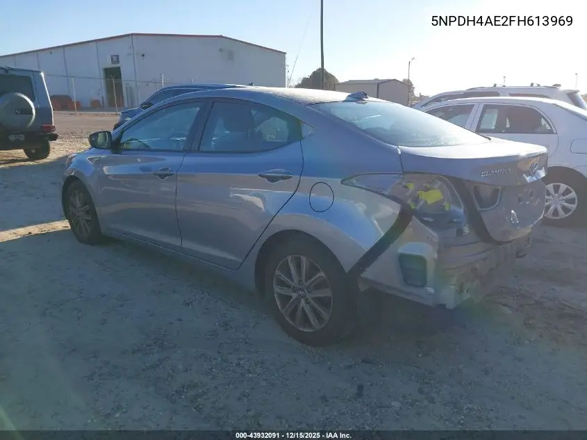 5NPDH4AE2FH613969 2015 Hyundai Elantra Se